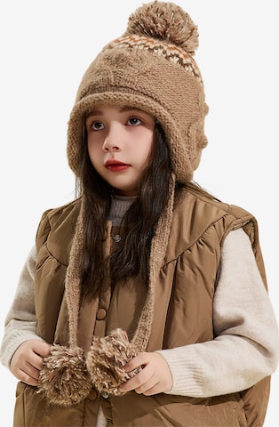 Magicshe Beanie in Brown: front