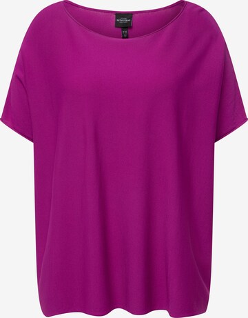 Pull-over Ulla Popken en violet : devant