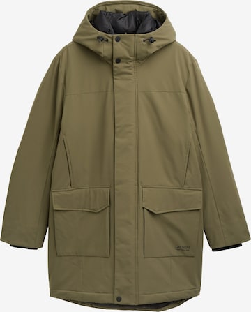 Parka d’hiver TOM TAILOR DENIM en vert : devant