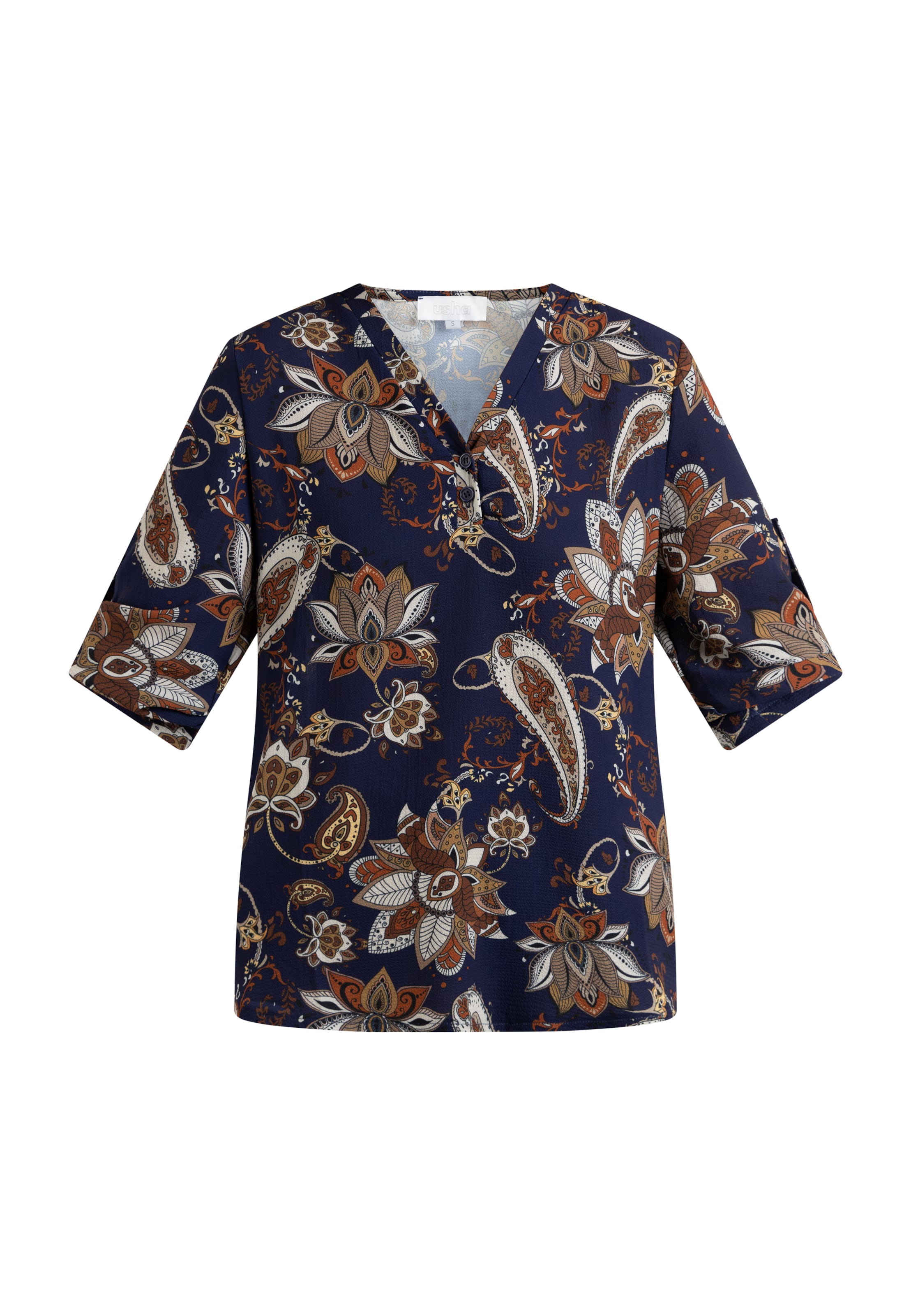 Usha Blúz - kék: elől