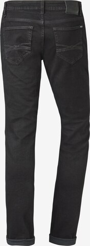 PADDOCKS Skinny 5-Pocket Jeans in Schwarz