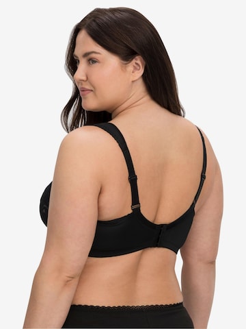 SHEEGO Minimiser Bra in Black