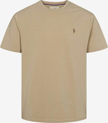 U.S. POLO ASSN. Regular Fit T-shirt ' Nord ' in Beige: Vorderseite