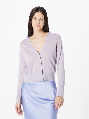 Cardigan Calvin Klein en violet : devant