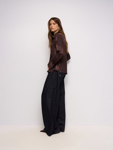 Chemisier Salsa Jeans en marron