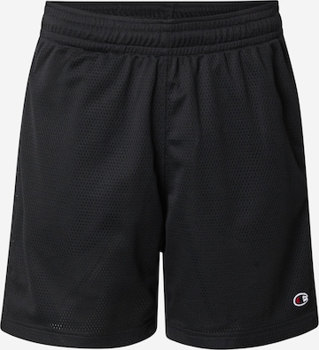 Champion Authentic Athletic Apparel Regular Pants in Black: front