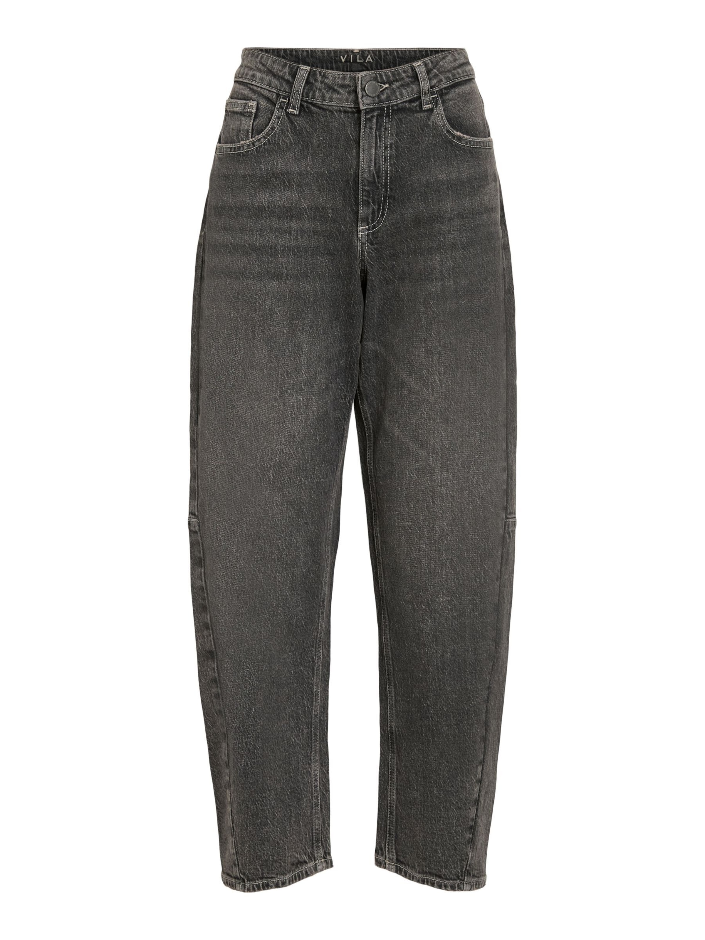 VILA - Barrel Vaquero 'VIBrook' en gris: frente