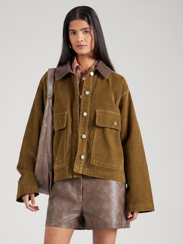 TOPSHOP Between-season jacket 'JULIANE' in Green: front