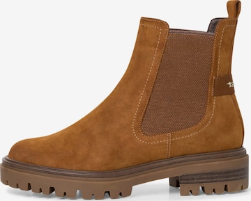 TAMARIS Chelsea Boots i brun