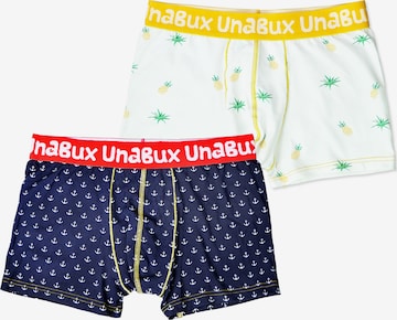 UNABUX Boxershorts in Blau: Vorderseite