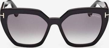 Lunettes de soleil 'PHOEBE FT0939 01B' Tom Ford en noir : devant