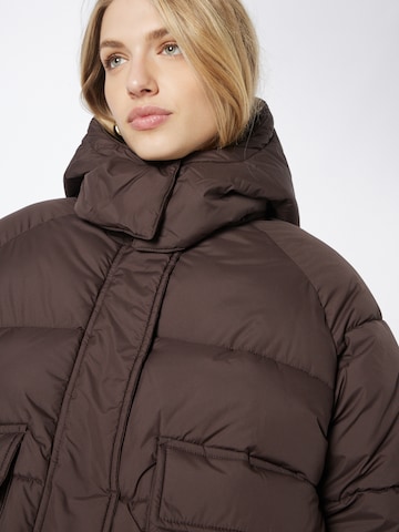 minimum Winter Jacket 'Fiktorline' in Brown