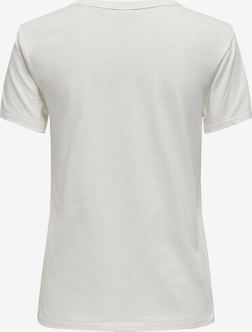 JDY Тениска 'MICHIGAN' в бяло