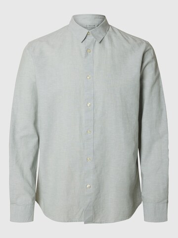 Coupe slim Chemise SELECTED HOMME en vert