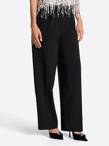 Regular Pantalon Rich & Royal en noir : devant