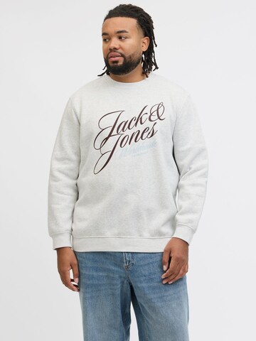 JACK & JONES Sweatshirt in Grey: front