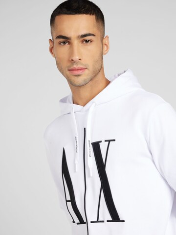 ARMANI EXCHANGE Sweatshirt in Wit