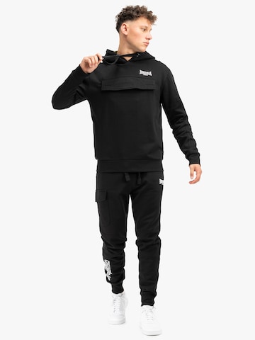 Felpa 'Rushen' di LONSDALE in nero