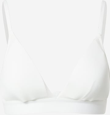 ABOUT YOU Triangle Bra 'Ayla' in White: front