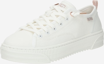 SKECHERS - Zapatillas sin cordones 'BOBS COPA' en blanco: frente