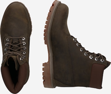 Boots stringati '6IN Premium' di TIMBERLAND in verde