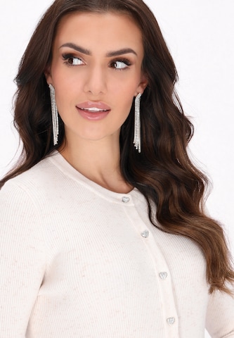 faina Knit cardigan in White