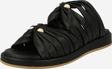 TT. BAGATTNatikače s potpeticom 'Ravenna' - crna boja: prednji dio