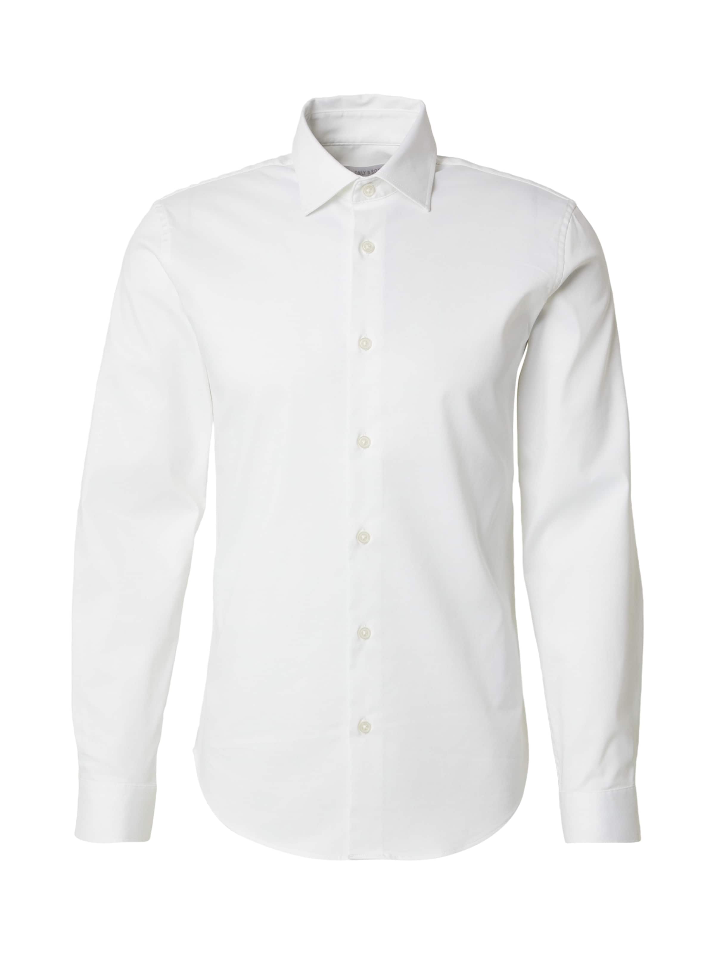 Only & Sons Риза 'ONSJIM' в бяло, Преглед на продукта