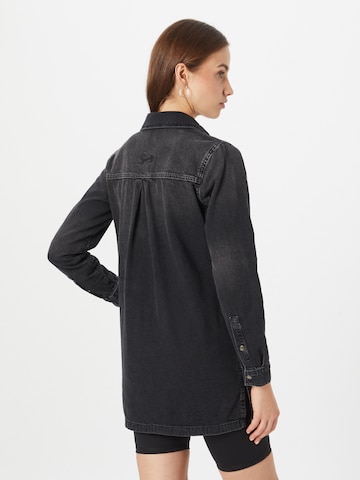 Superdry Shirt Dress in Black