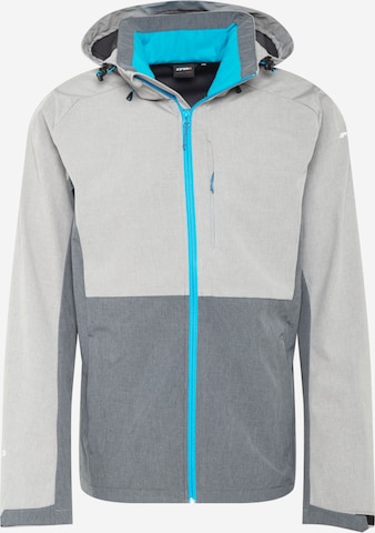 ICEPEAK Outdoor jacket 'BASSUM' in Grey: front
