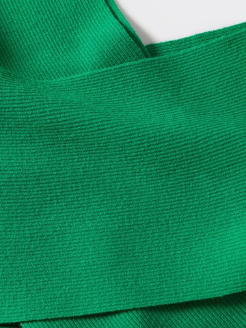 MANGO Пуловер 'MISSION' в зелено