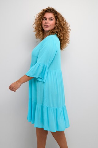 Robe 'Mariana' KAFFE CURVE en bleu