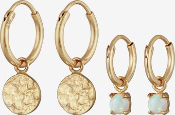 ELLI Jewelry Set in Gold: front