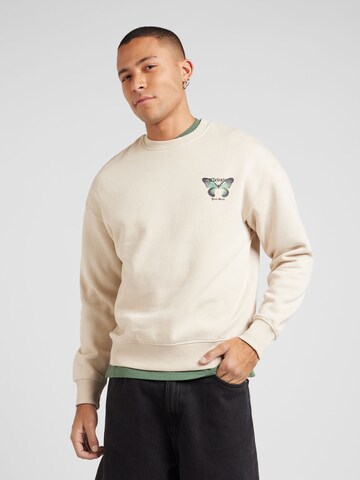 JACK & JONES Sweatshirt 'JORWILDLIFE' in Beige