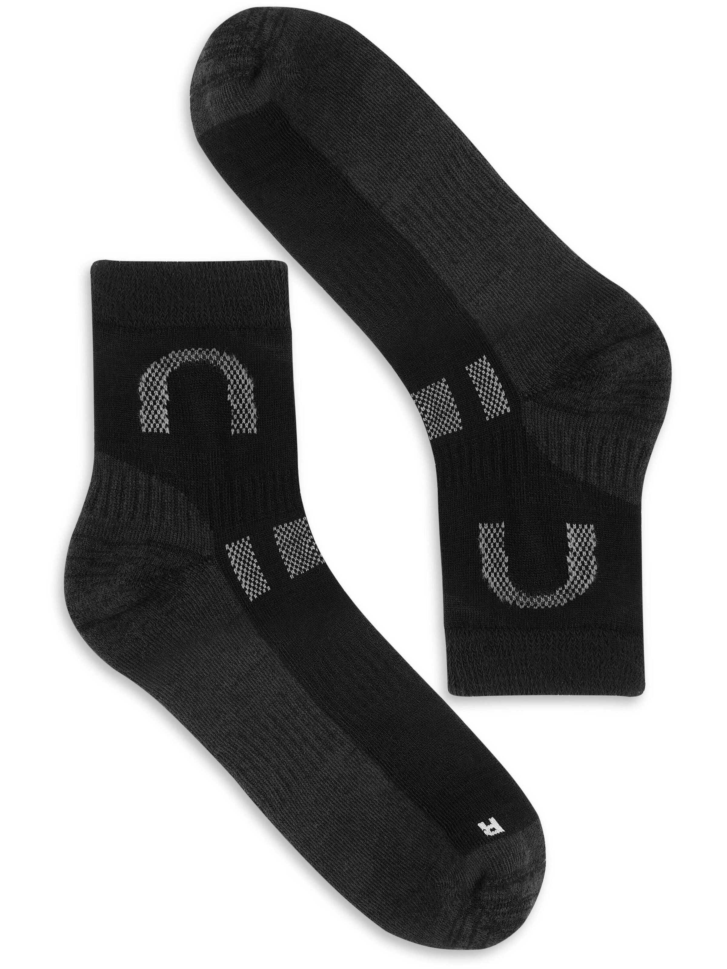 Chaussettes de sport 'Lismore' normani en noir