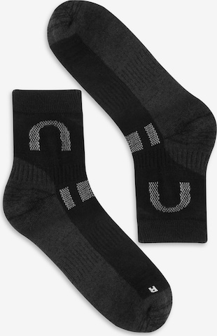 Chaussettes de sport 'Lismore' normani en noir