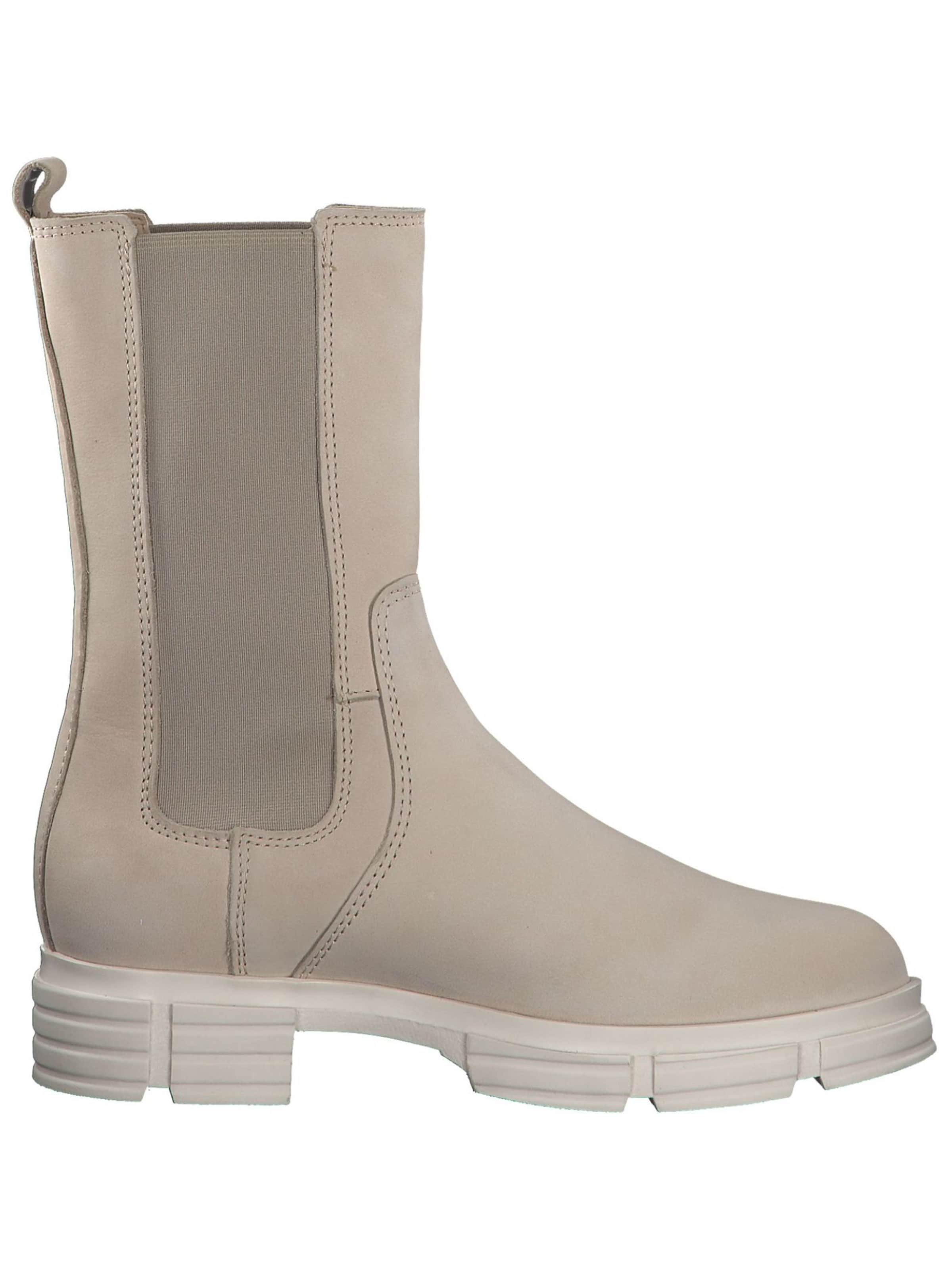 s.Oliver Chelsea boots in Beige