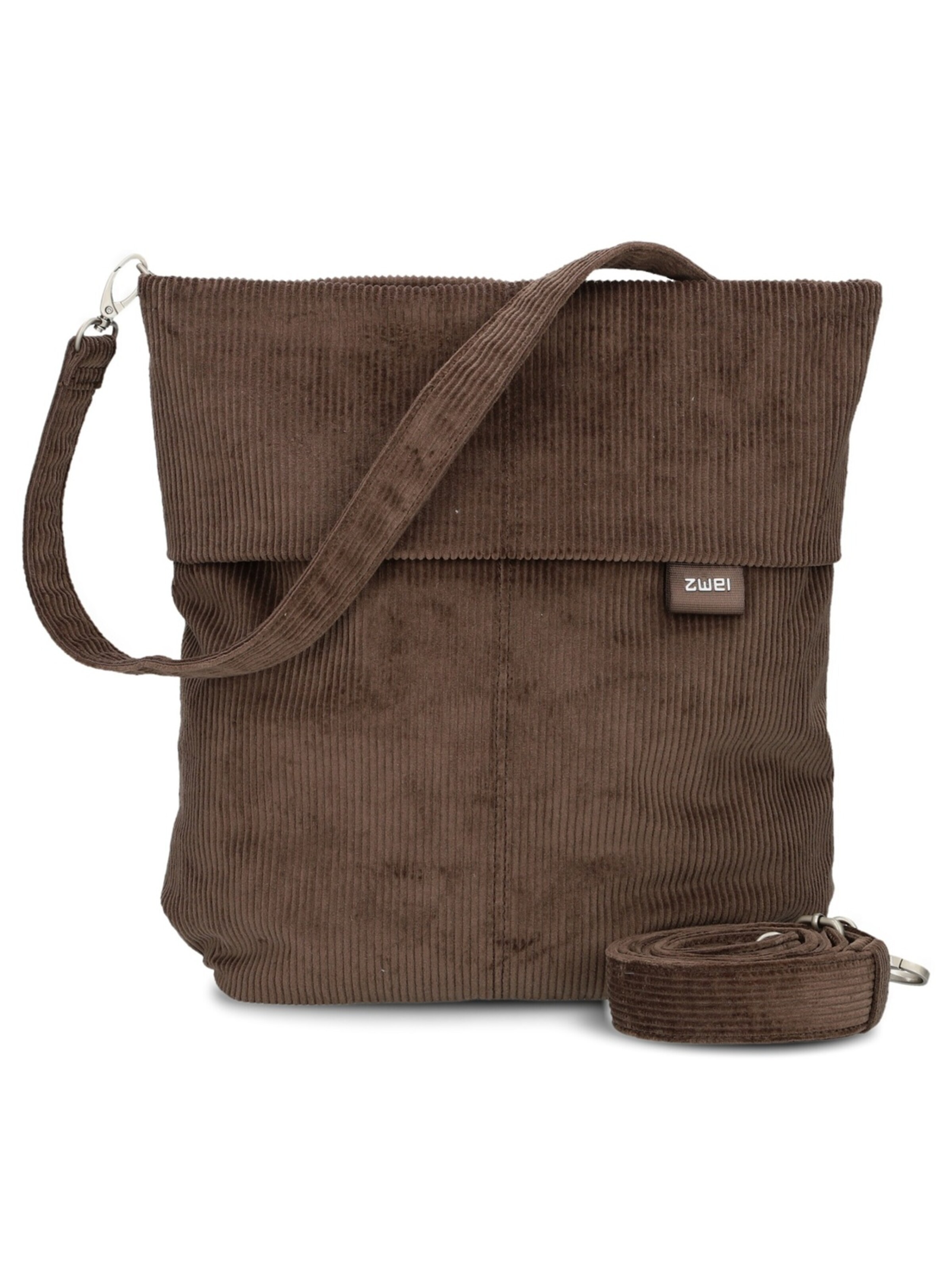 Borsa a mano 'MADEMOISELLE.M M12' di ZWEI in marrone
