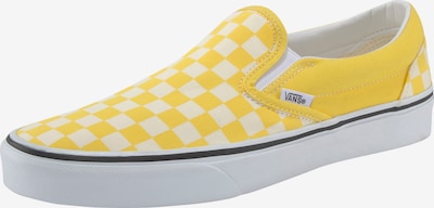 VANS Brīvā laika apavi bez aizdares 'UA Classic', krāsa - dzeltens / balts, Preces skats