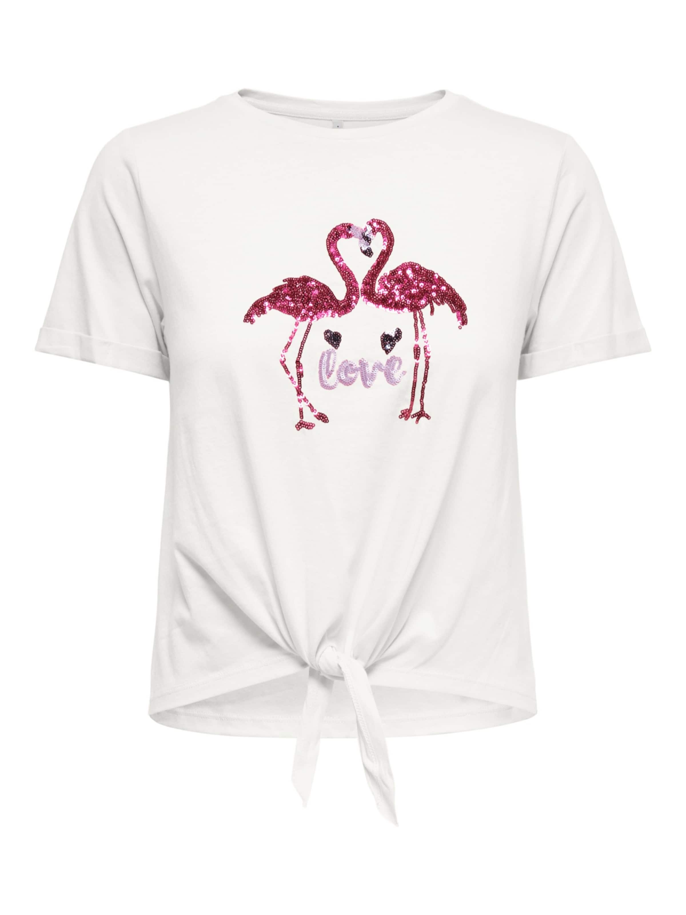 ONLY Tričko 'ONLDORA' - Biela: predná strana