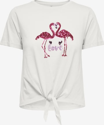 ONLY Tričko 'ONLDORA' - Biela: predná strana