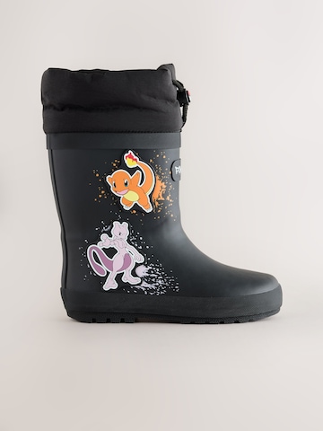 Next Rubber boot 'Pokemon' in Black