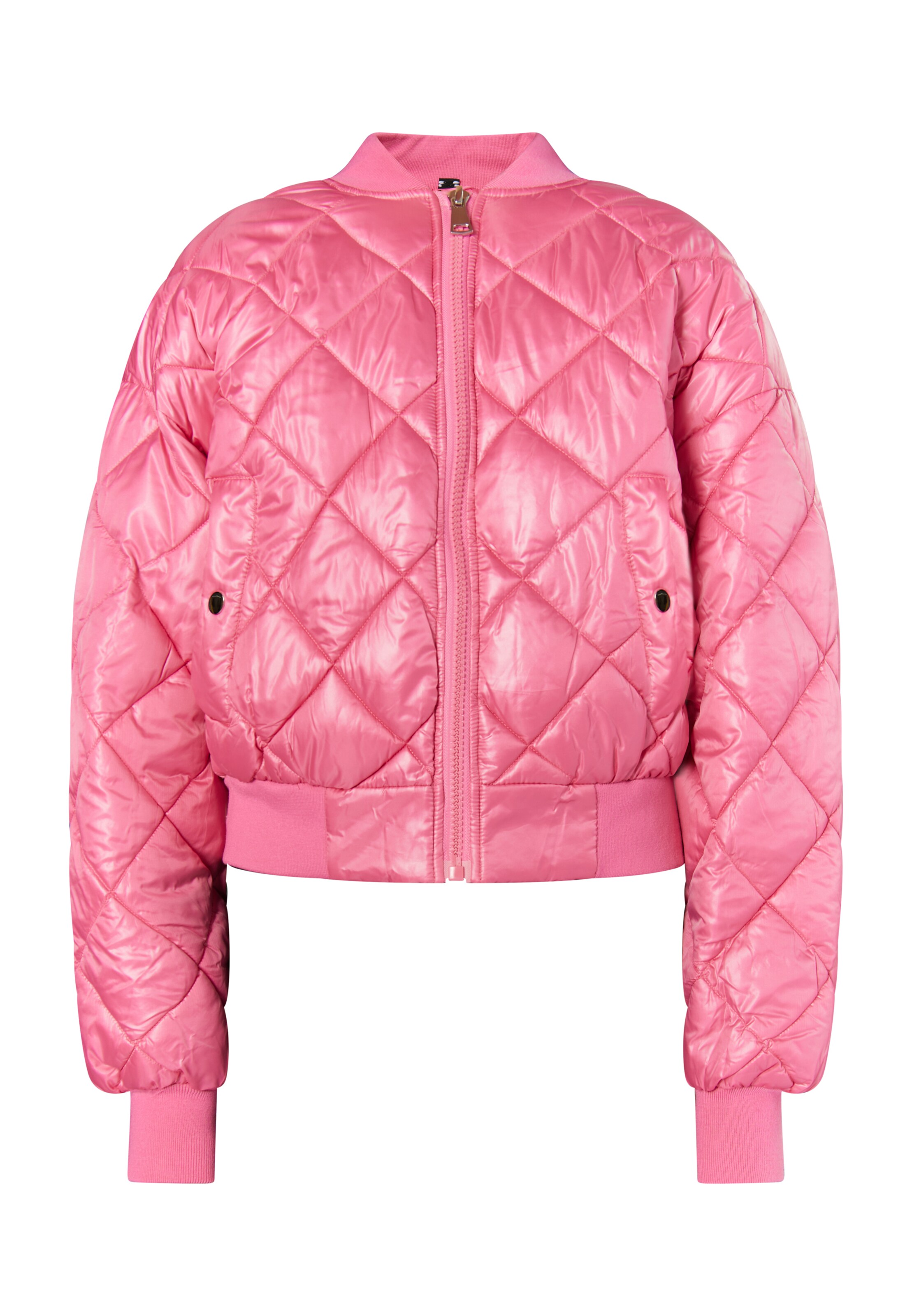 myMo ROCKS Välikausitakki värissä vaaleanpunainen: etupuoli