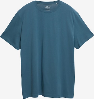 T-Shirt s.Oliver en bleu : devant