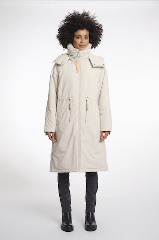 RINO & PELLE Winter Coat 'Quinte' in Beige: front