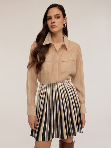 MOTIVI Shirt in Beige