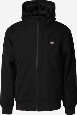 DICKIES Přechodná bunda 'New Sarpy' – černá: přední strana