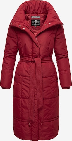 NAVAHOO Χειμερινό παλτό 'Mirenaa' σε κόκκινο: μπροστά