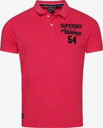 Superdry Shirt in Rood: voorkant