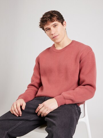 Pullover 'Emilio' di WEEKDAY in rosso: frontale